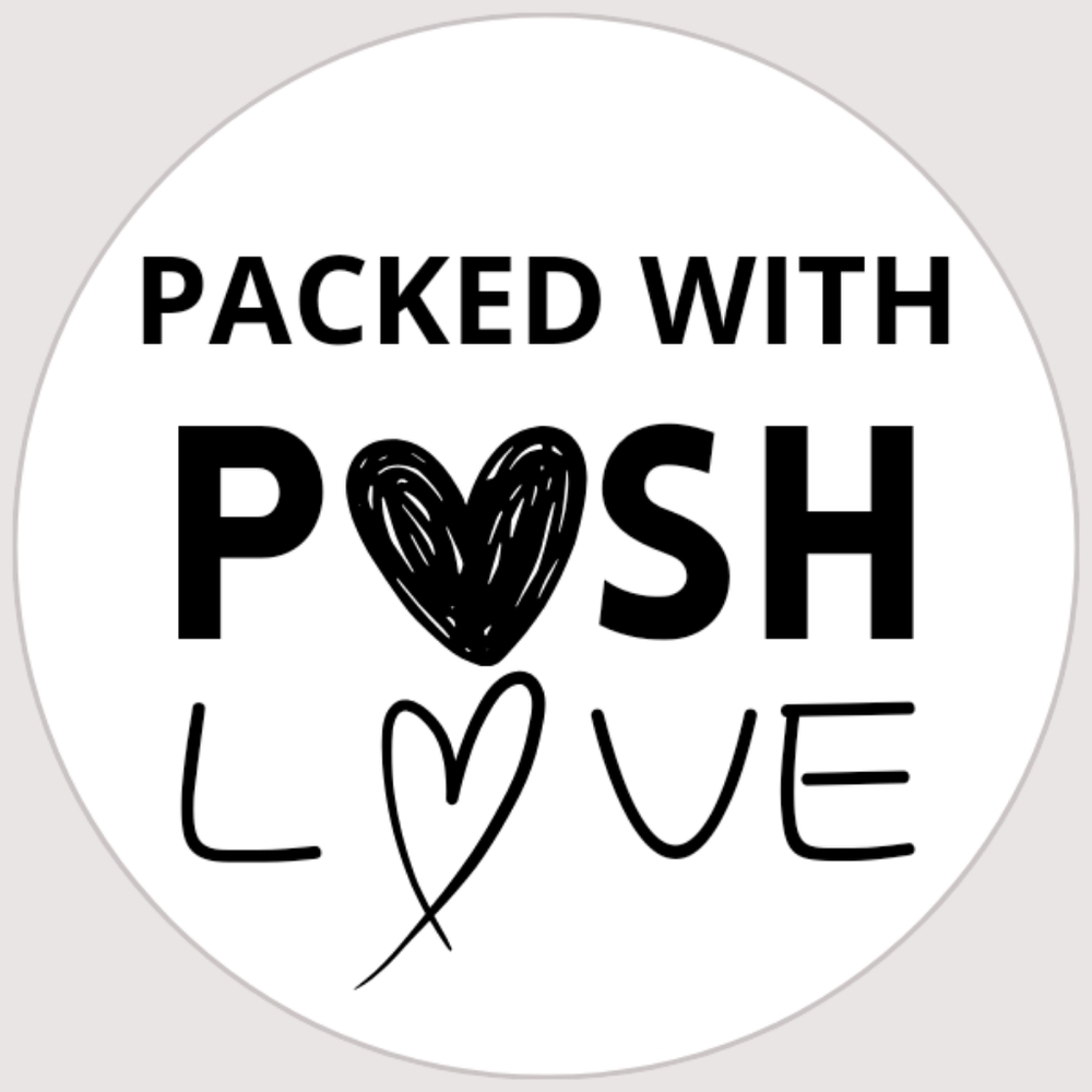 ♥️ 5x25 / 50 Thank You Thermal Stickers